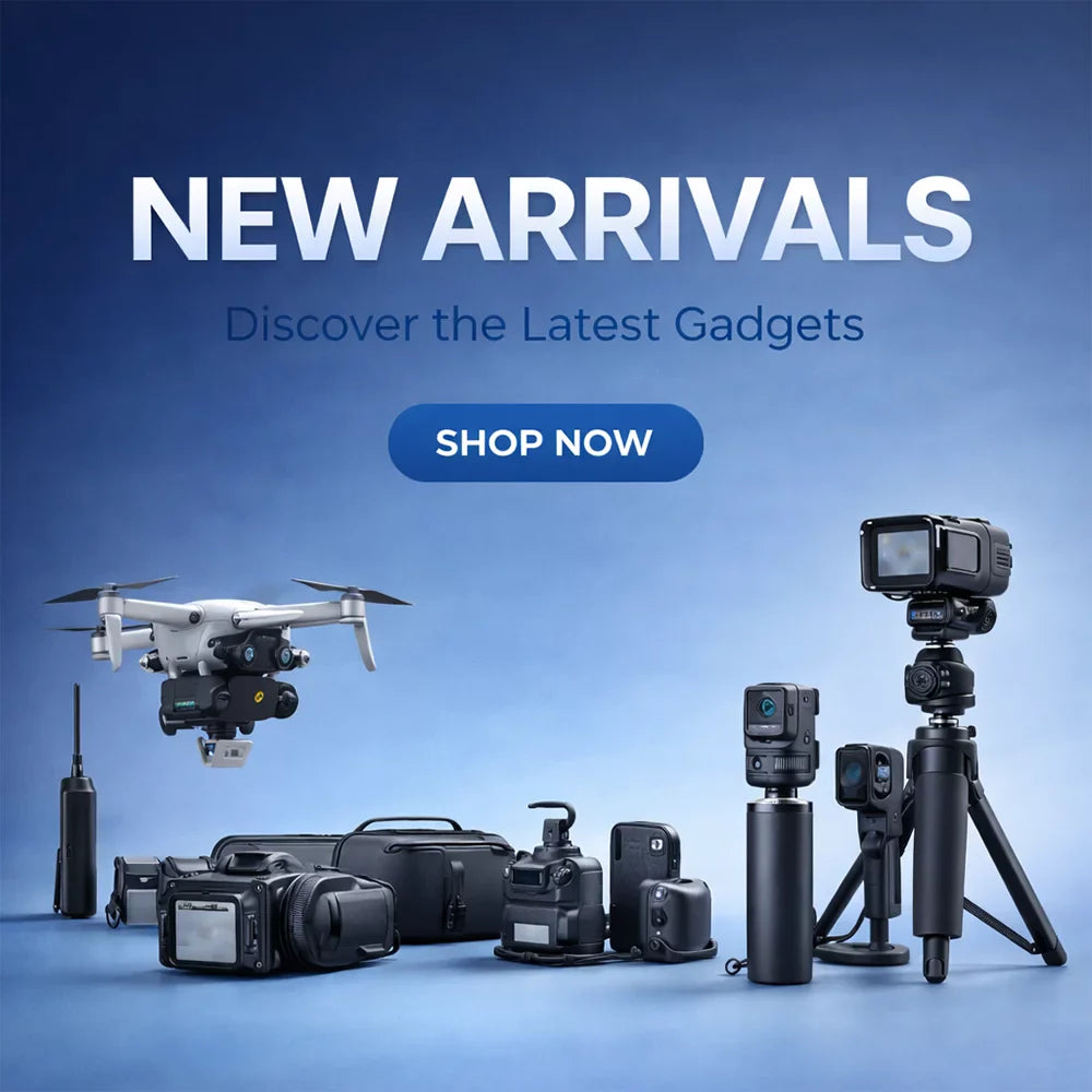 AeroFocus collection of the newest and most innovative accessories for DJI drones and action cameras in 2026.