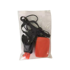 Packaging of action camera surfing mouth mount accessory kit
