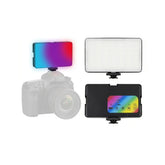 Portable RGB camera fill light for DSLR, mirrorless camera, smartphone, and video shooting