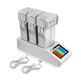 STARTRC DJI Mini 4 Pro charging hub with smart LCD display.