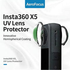 MECORIGHT premium HD UV lens protector for Insta360 X5 / X4 Air.