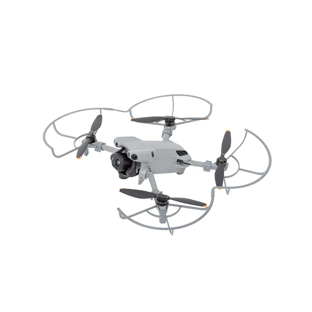 STARTRC semi-enclosed propeller guard set installed on DJI Mini 5 Pro.