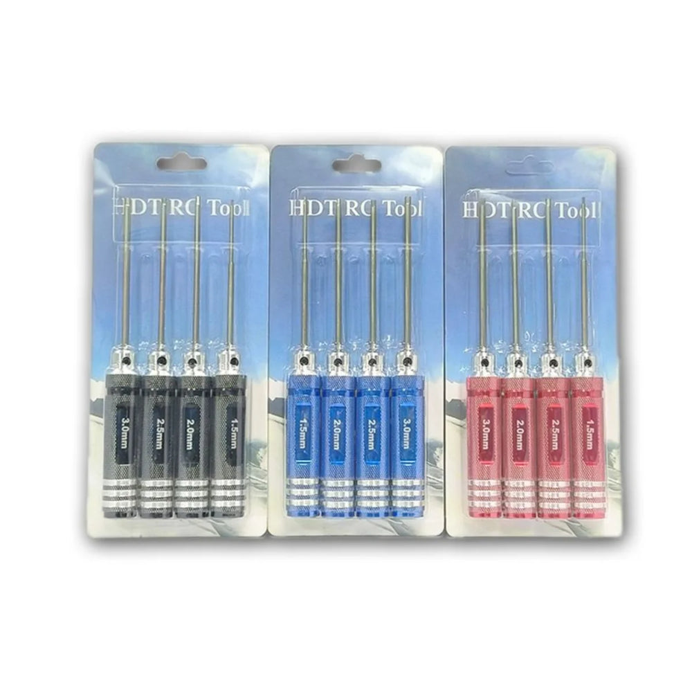 Screwdriver set packaging and blister card