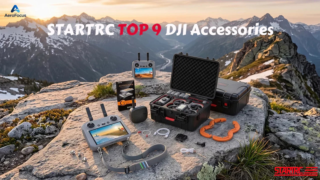 Top STARTRC DJI accessories for drone pilots creators and FPV flying in 2026