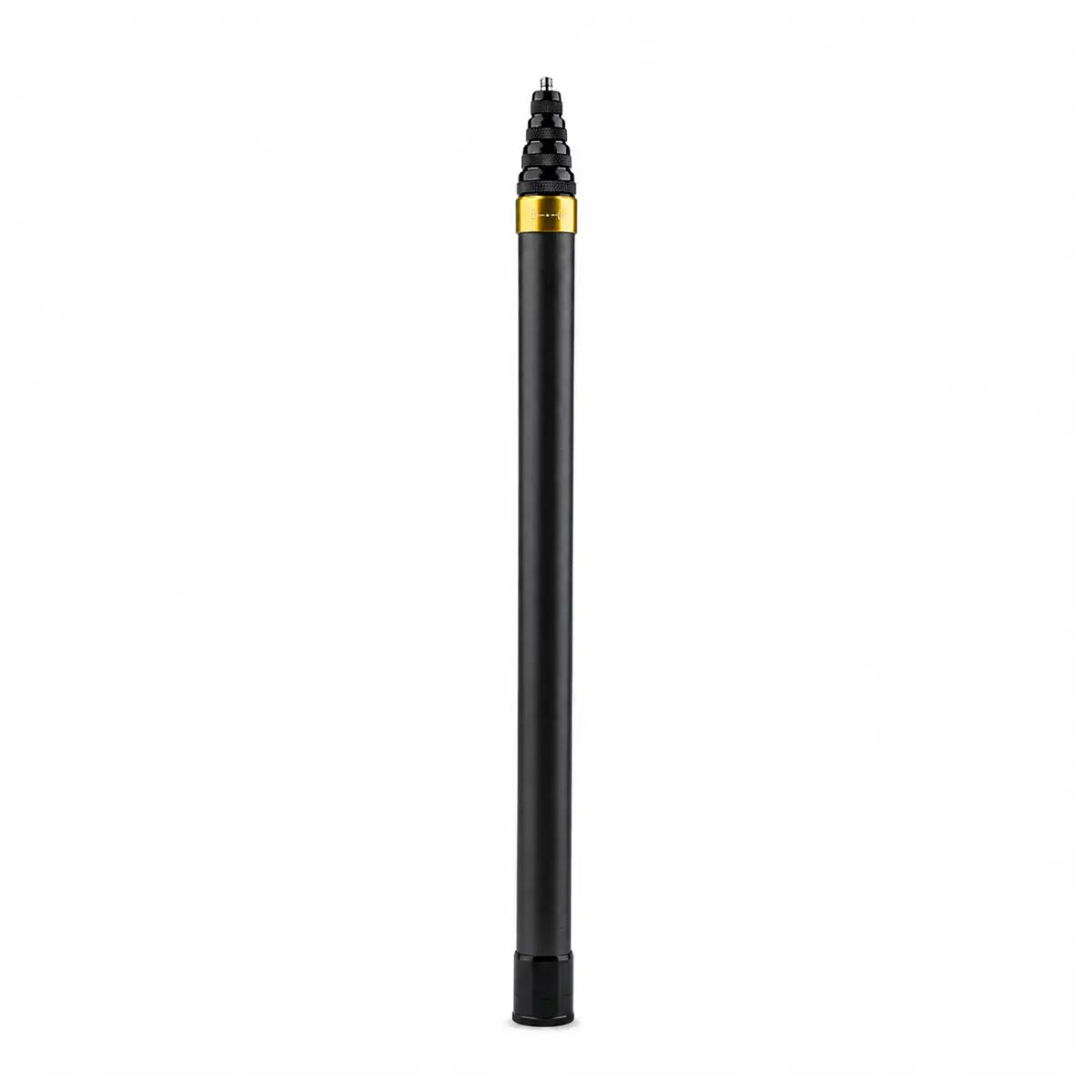 3M carbon fiber invisible selfie stick with gold accent ring