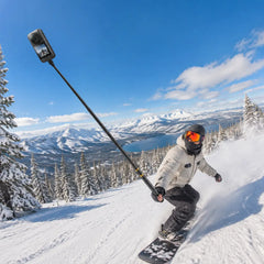 3M invisible selfie stick for drone-like views travel and 360 camera shooting