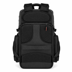 40L FPV drone and camera backpack side view with side storage pocket