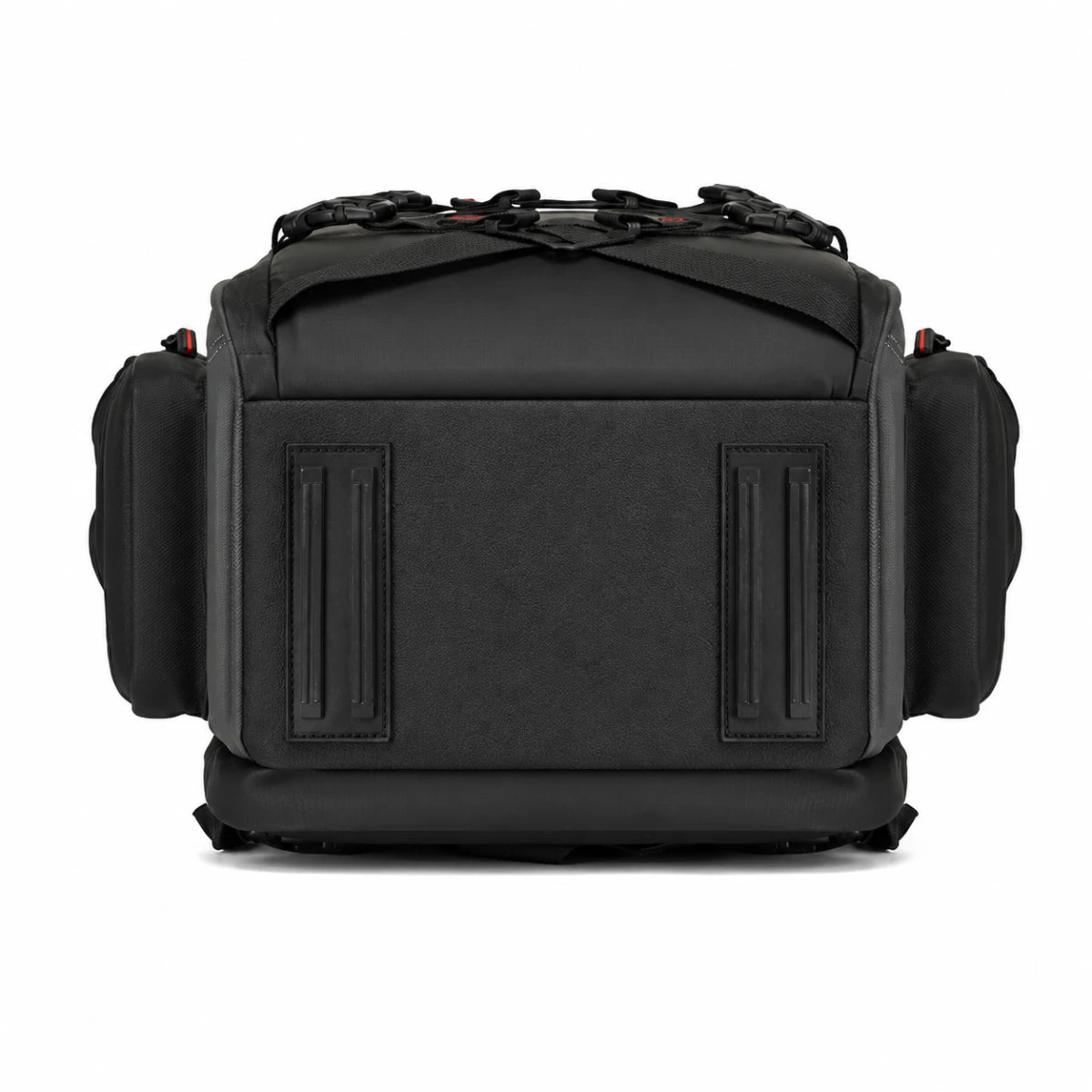 40L FPV drone and camera backpack side view with side storage pocket
