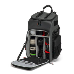 40L FPV drone backpack internal storage layout for drones cameras and accessories