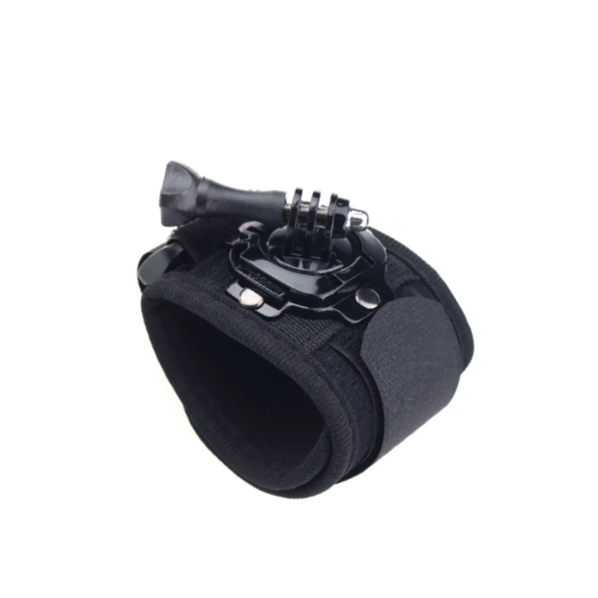 universal wrist strap mount holder for action cameras with secure adjustable design