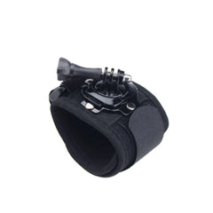 universal wrist strap mount holder for action cameras with secure adjustable design