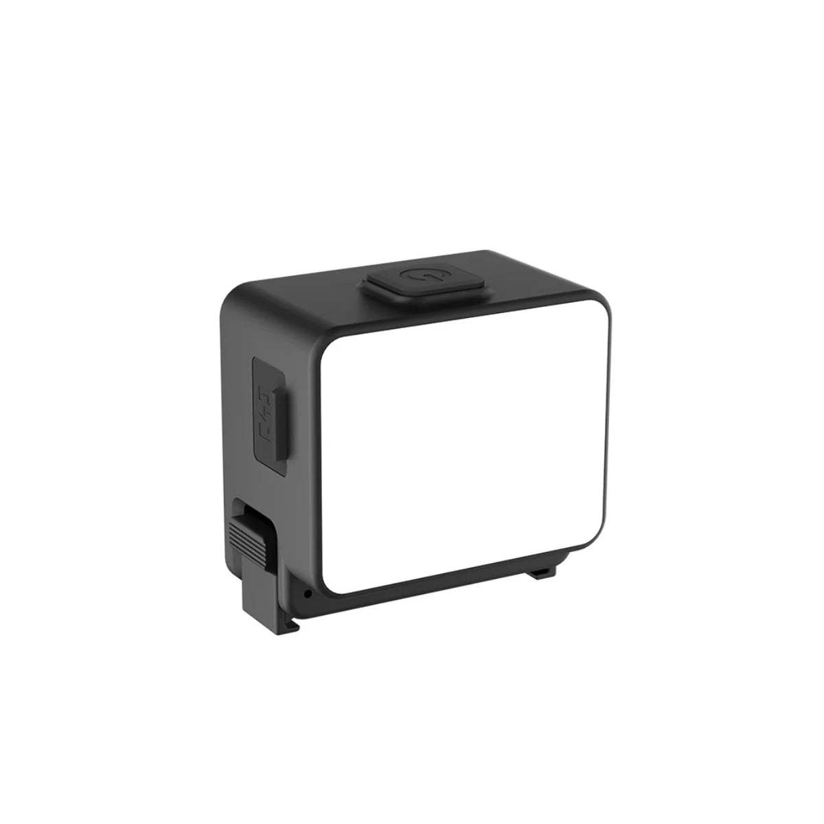 Compact rechargeable LED fill light for DJI Action cameras