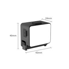 DJI Action magnetic fill light dimensions and compact design