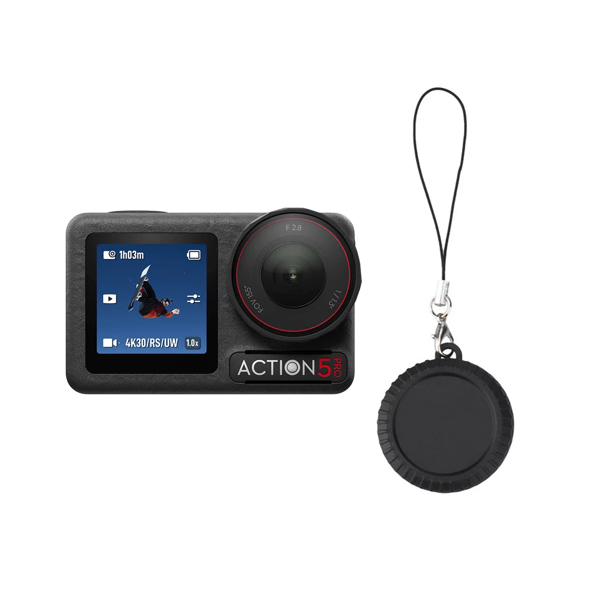 TPU lens protector cover for DJI Action 5 Pro Action 4 and Action 3 cameras