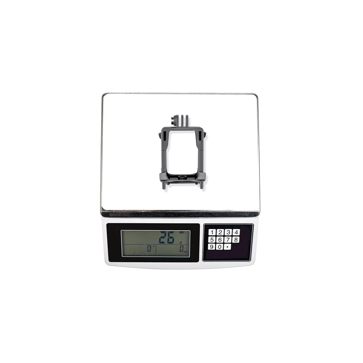 Lightweight 26g DJI Avata 2 action camera mount bracket