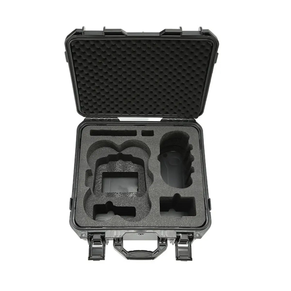 AeroFocus DJI Avata 360 hard case empty interior with custom molded EVA storage layout