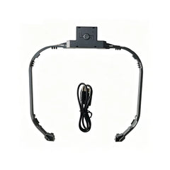 DJI NEO 2 RGB light strip package includes USB-C charging cable
