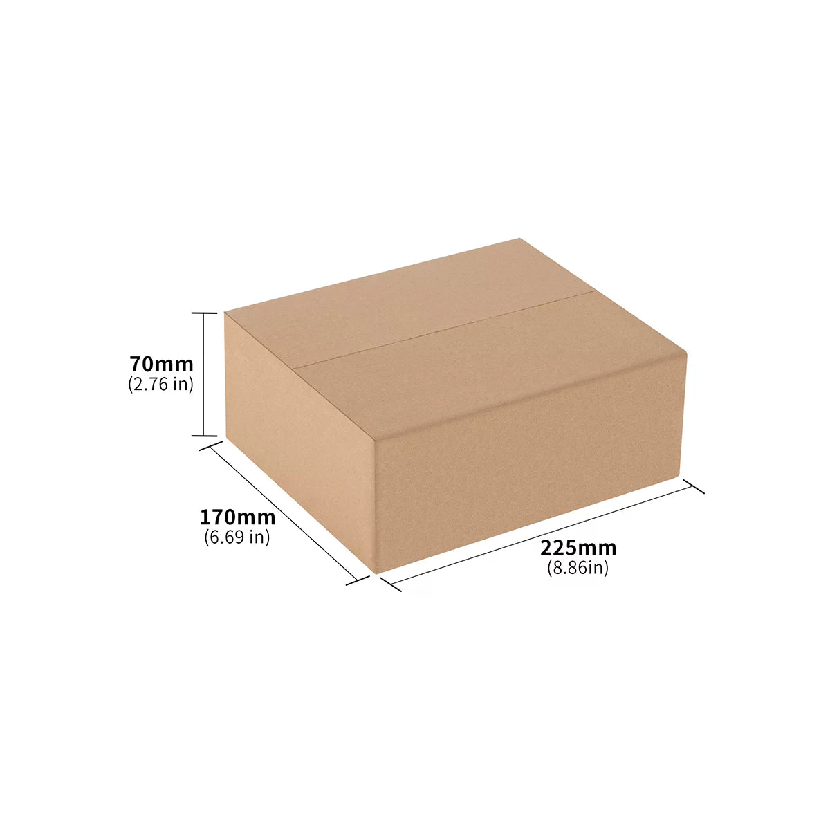 Retail box packaging for DJI OM 8P PU carrying case