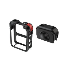 AeroFocus DJI Osmo 360 2 camera cage and silicone lens cover package contents