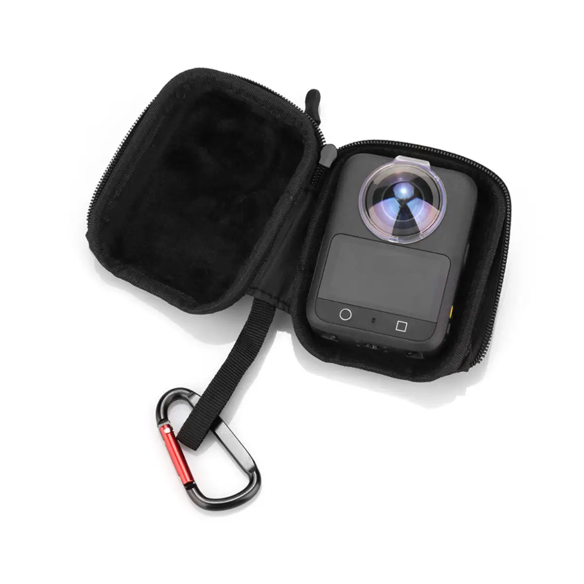 DJI Osmo 360 2 stored inside the AeroFocus mini protective case