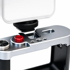 AeroFocus metal expansion cage with cold shoe mount for DJI Osmo Action 5 Pro Action 4 and Action 3