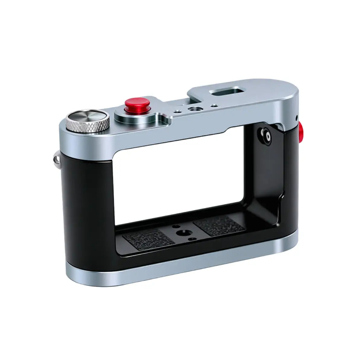 AeroFocus metal cage front view for DJI Osmo Action 5 Pro Action 4 and Action 3