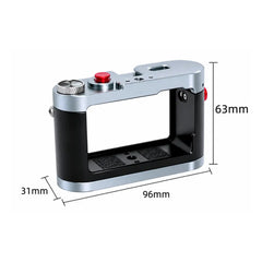 AeroFocus metal cage size dimensions for DJI Osmo Action 5 Pro Action 4 and Action 3