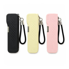 AeroFocus DJI Osmo Pocket 3 and 4 storage cases in Obsidian Black, Cherry Pink and Sunshine Yellow