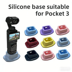 AeroFocus premium silicone anti-slip stand base for DJI Osmo Pocket 3.