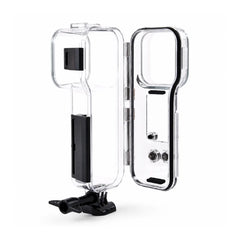 AeroFocus DJI Osmo Pocket 3 waterproof case opened view with protective housing structure