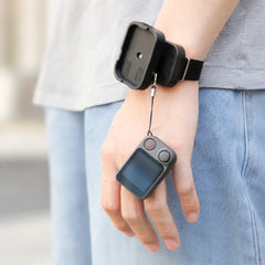 AeroFocus Osmo FrameTap wrist mount with anti-loss lanyard for DJI Pocket 4P