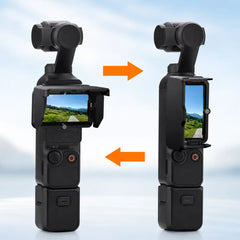 AeroFocus DJI Osmo Pocket 4P screen sun hood horizontal and vertical screen use