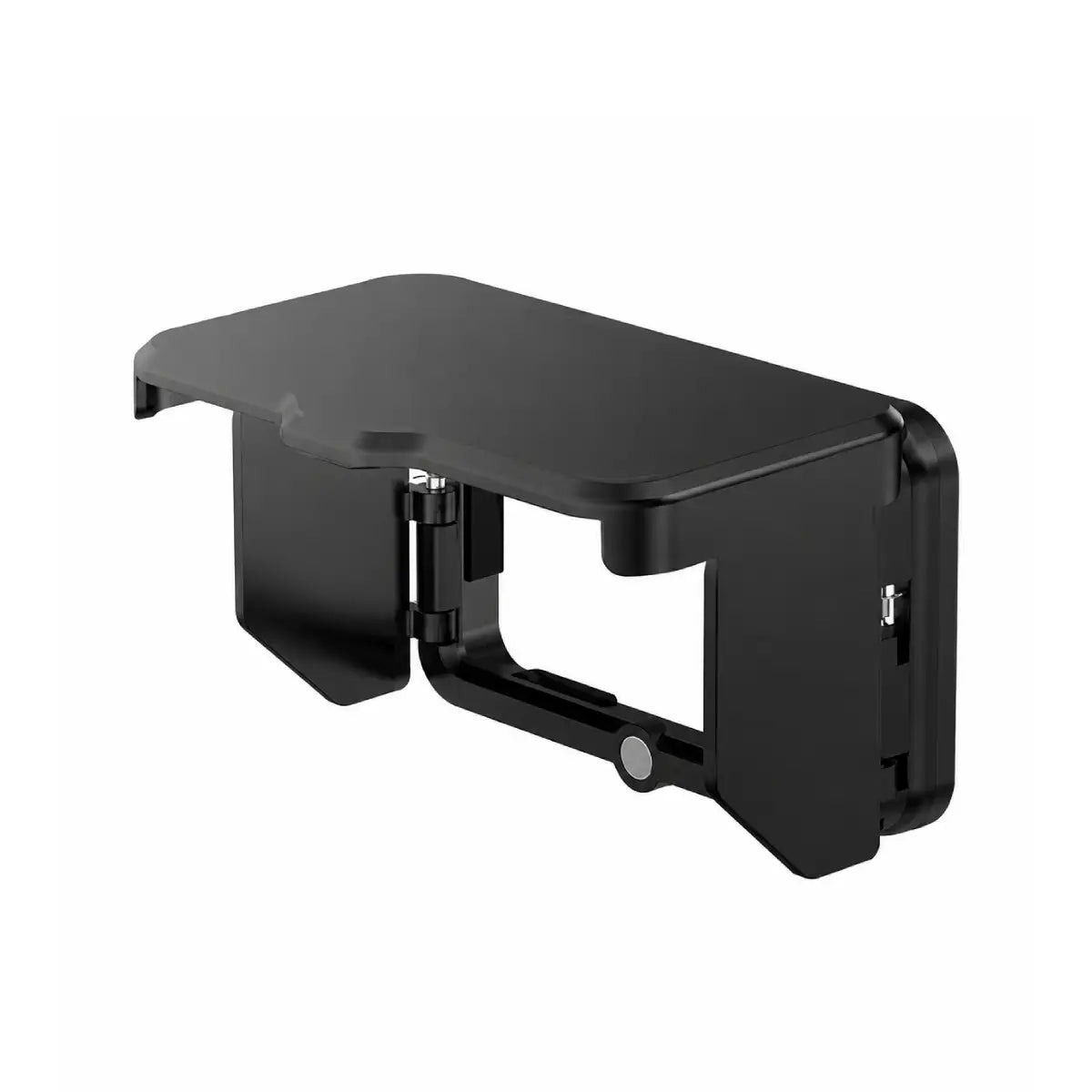 AeroFocus DJI Osmo Pocket 4P screen sun hood unfolded on white background