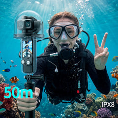 AeroFocus 50m IPX8 waterproof case for DJI Osmo Pocket 4P