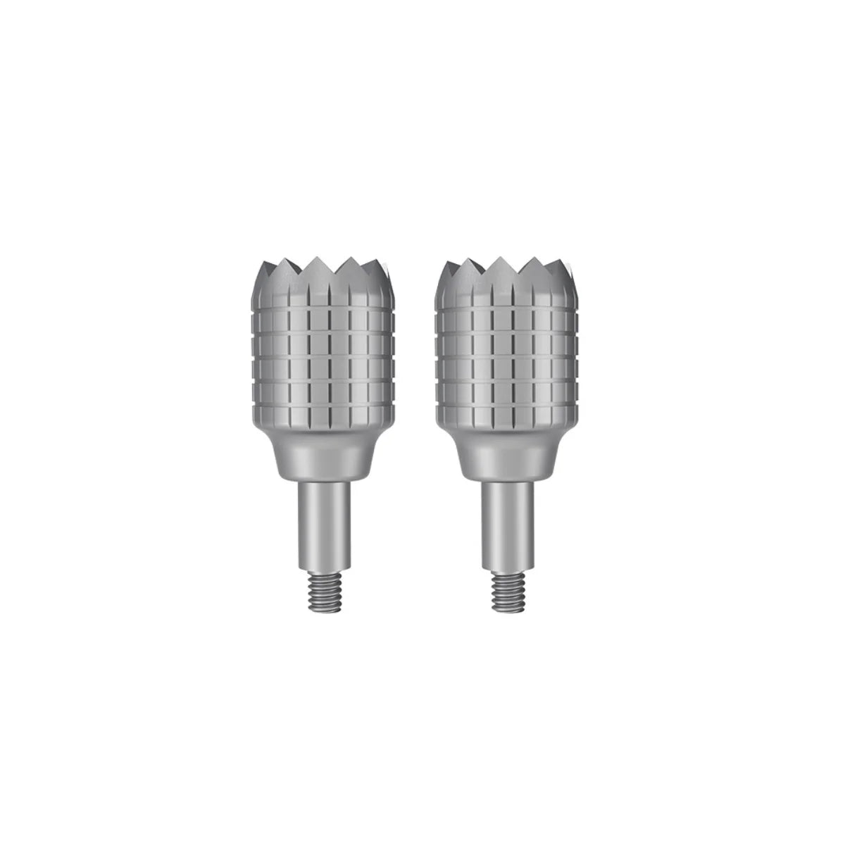 Gray aluminum thumb sticks for DJI RC Pro professional drone controller