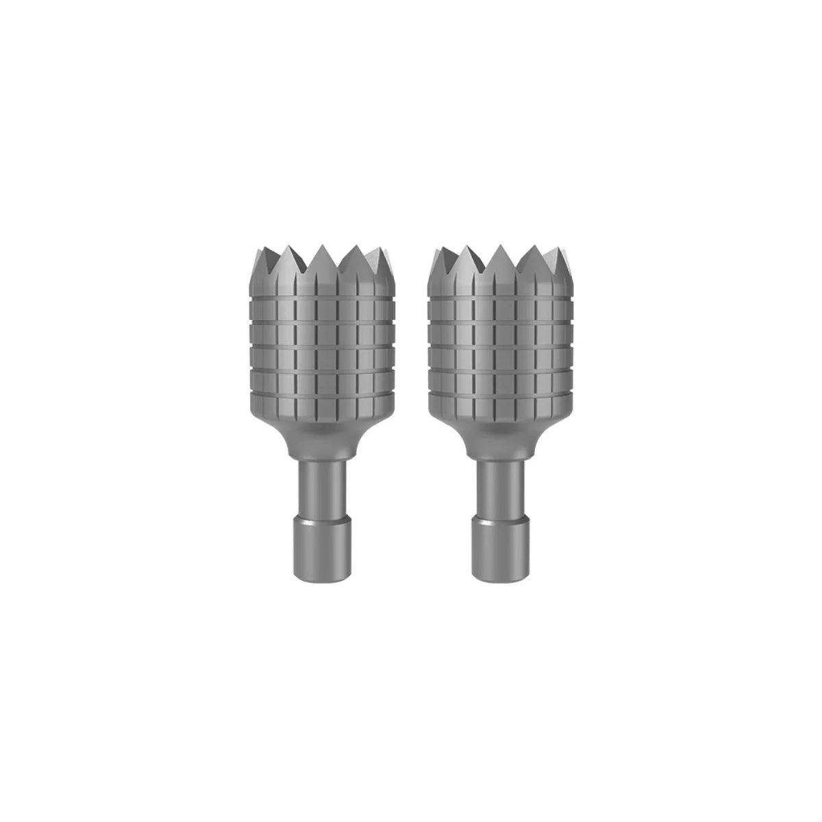 Gray ergonomic joystick thumb sticks for DJI RC and DJI RC2 controllers