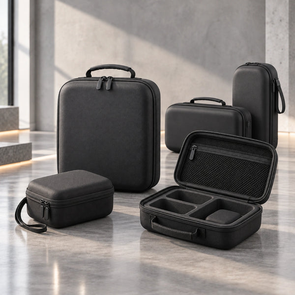 AeroFocus EVA carrying cases for cameras, handheld devices and accessories