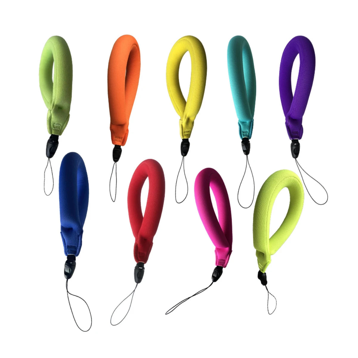 AeroFocus floating camera wrist strap for action cameras and water sports