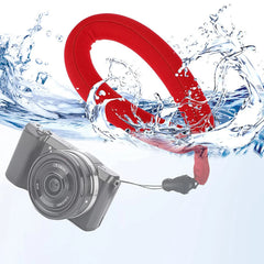 AeroFocus floating camera wrist strap for swimming surfing rafting and water sports