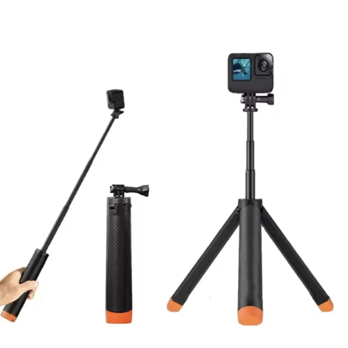 underwater floating selfie stick tripod for GoPro Insta360 DJI OSMO action cameras