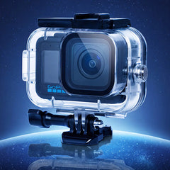 AeroFocus GoPro MISSION 1 dive housing with high-transparency glass lens