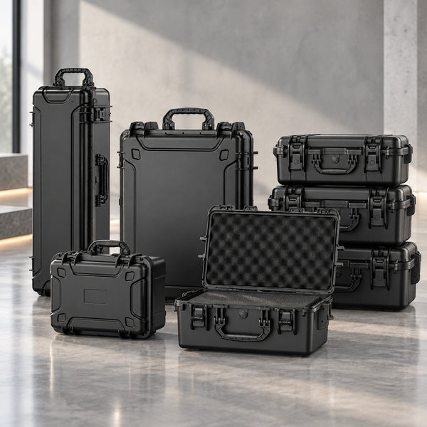 AeroFocus hard carrying cases for drones, cameras, controllers and professional equipment