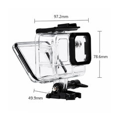 AeroFocus Insta360 Ace Pro 2 dive housing dimensions 97.2 by 78.6 by 49.9 millimeters
