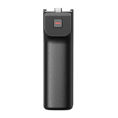 Front view of the AeroFocus extended battery handle for Insta360 Luna series cameras