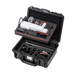 AeroFocus Insta360 Luna Ultra dual-layer hard case with upper and lower accessory storage