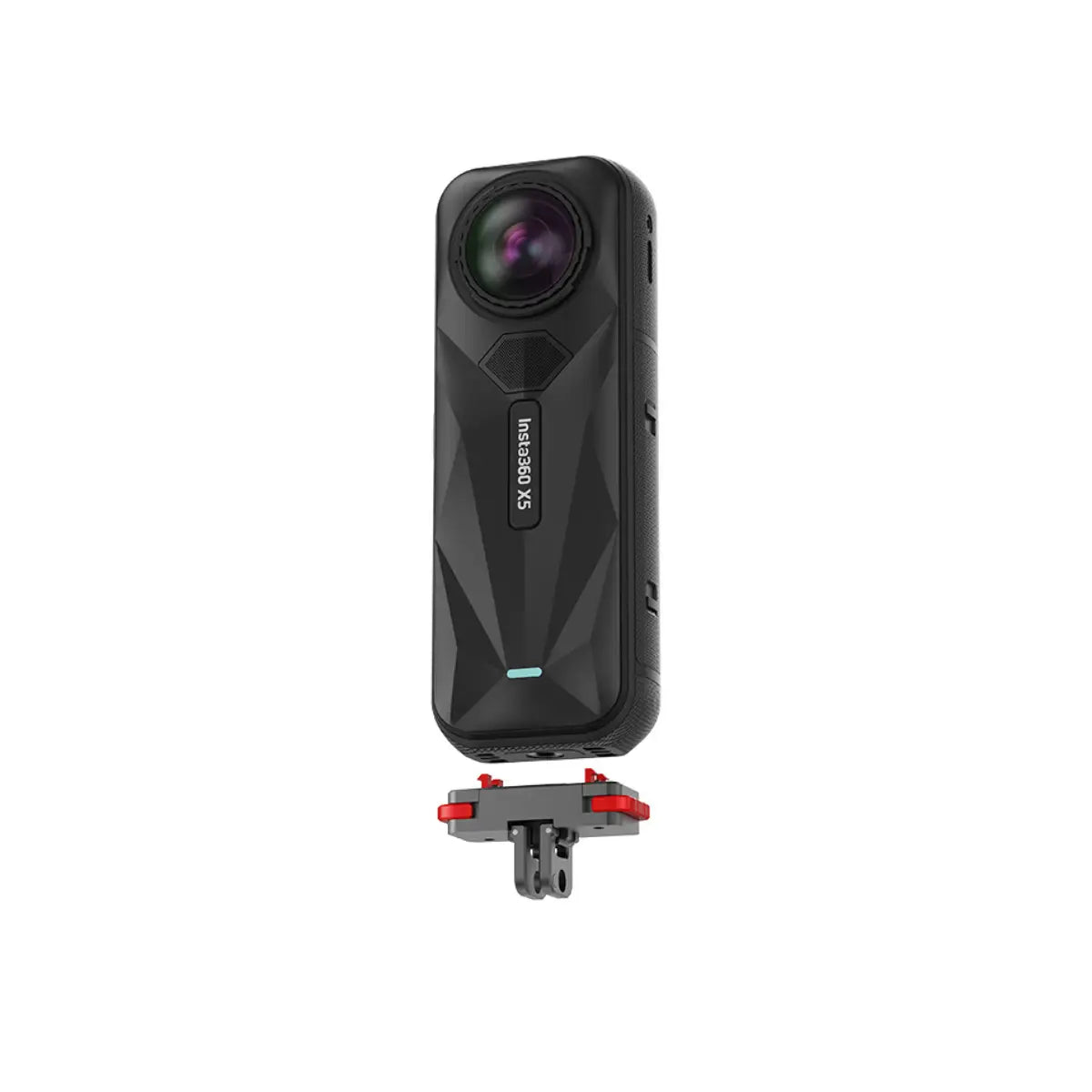 AeroFocus aluminum magnetic quick release mount compatible with Insta360 X5
