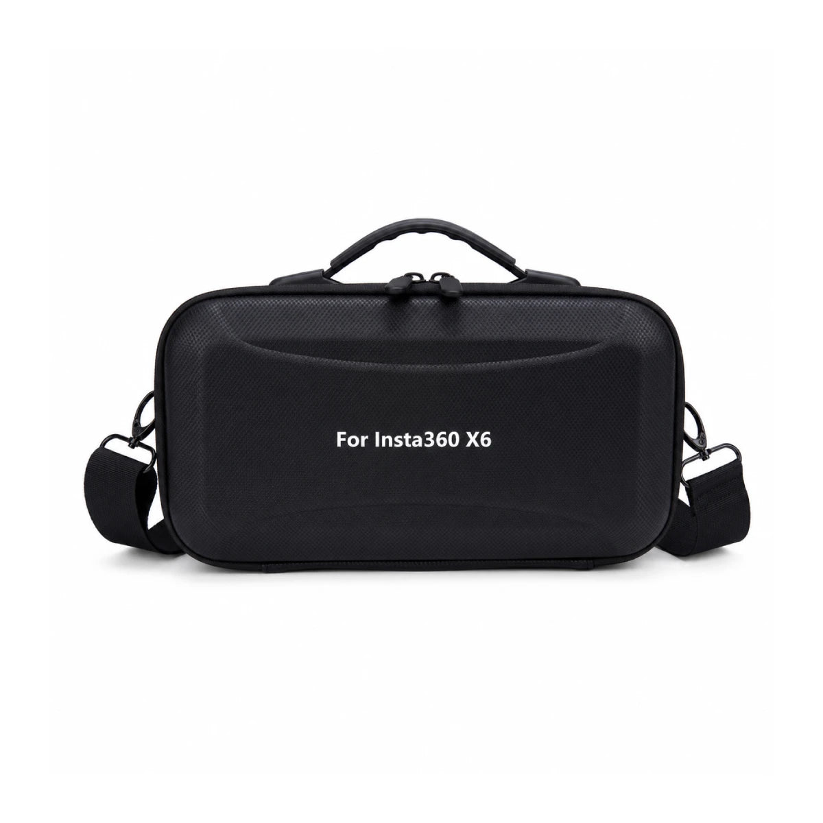 AeroFocus black carrying case for Insta360 X6 and accessories