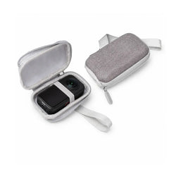 Gray AeroFocus mini EVA carrying case for Insta360 X6 camera body