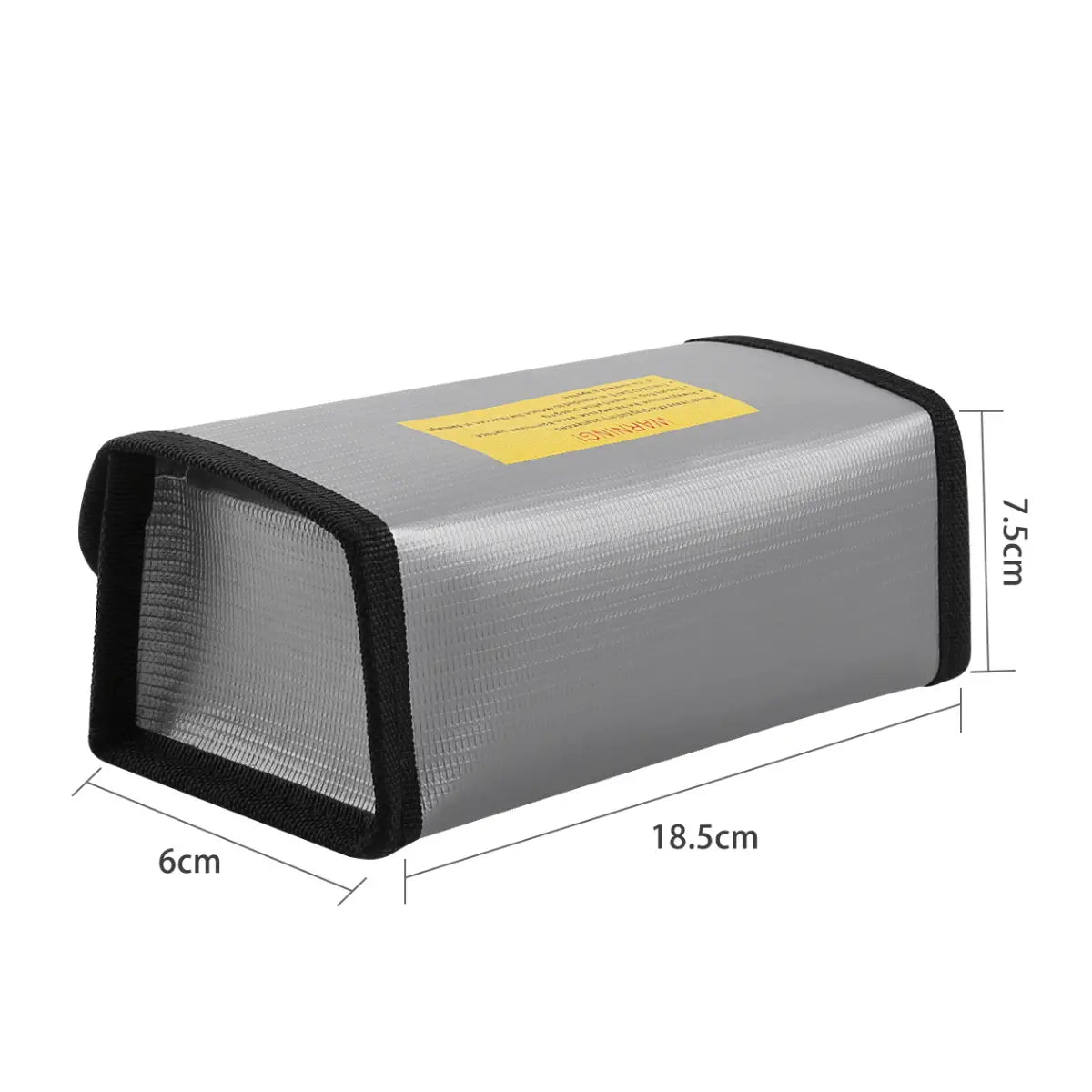 AeroFocus LiPo battery safe bag size 185 x 75 x 60 mm