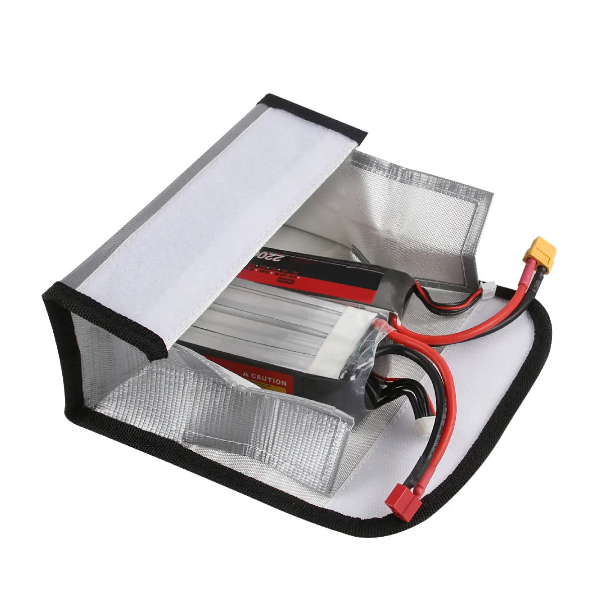 AeroFocus LiPo battery safe bag for drone batteries camera batteries and RC LiPo packs